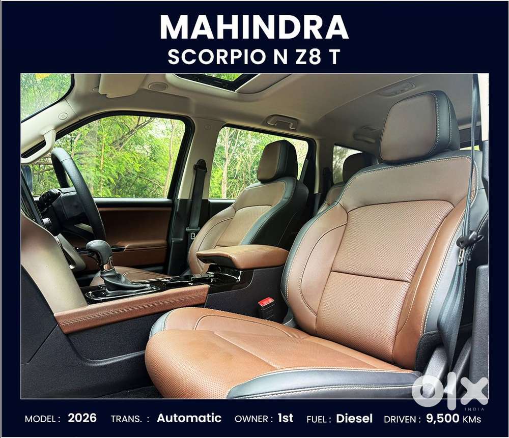 Mahindra Scorpio N Z8 L Diesel At 2wd 7 Str, 2026, Diesel