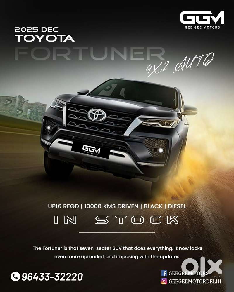 Toyota Fortuner 4x2 At 2.8 Diesel, 2025, Diesel