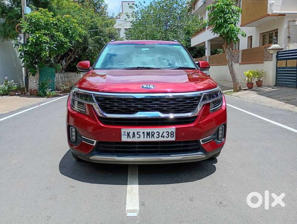 Kia Seltos 1.5 HTX Diesel AT, 2021, Diesel
