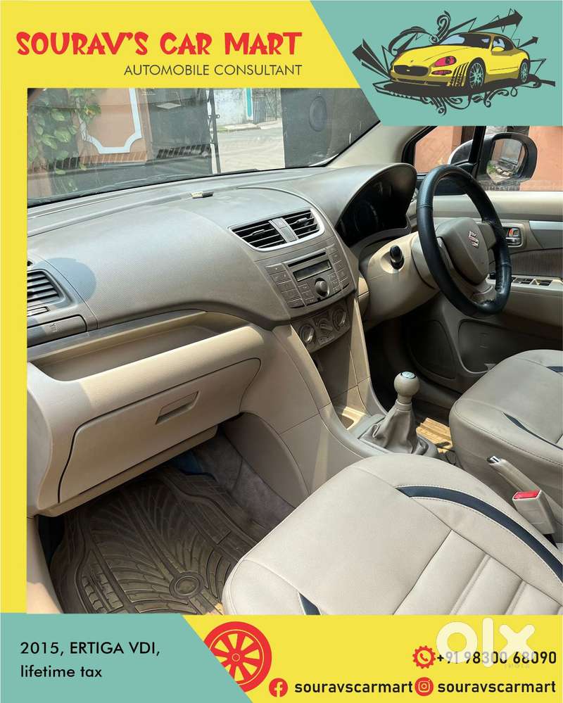 Maruti Suzuki Ertiga 2012-2015 Vdi, 2015, Diesel