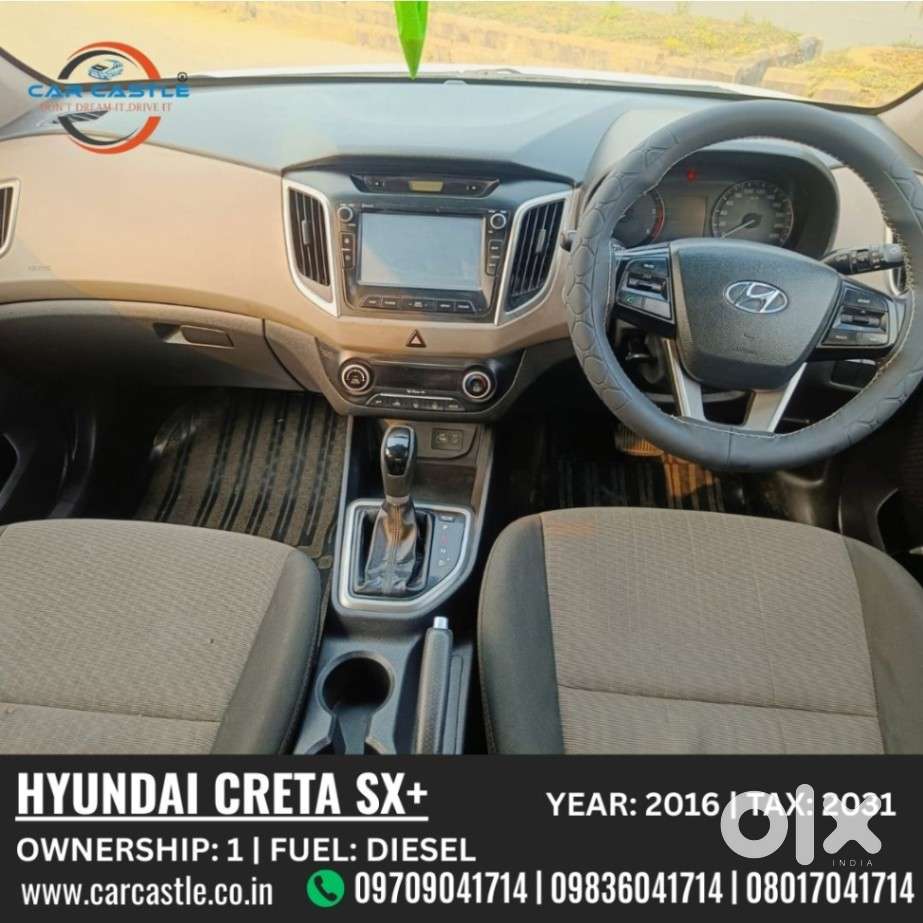 Hyundai Creta 1.6 Sx Automatic, 2016, Diesel