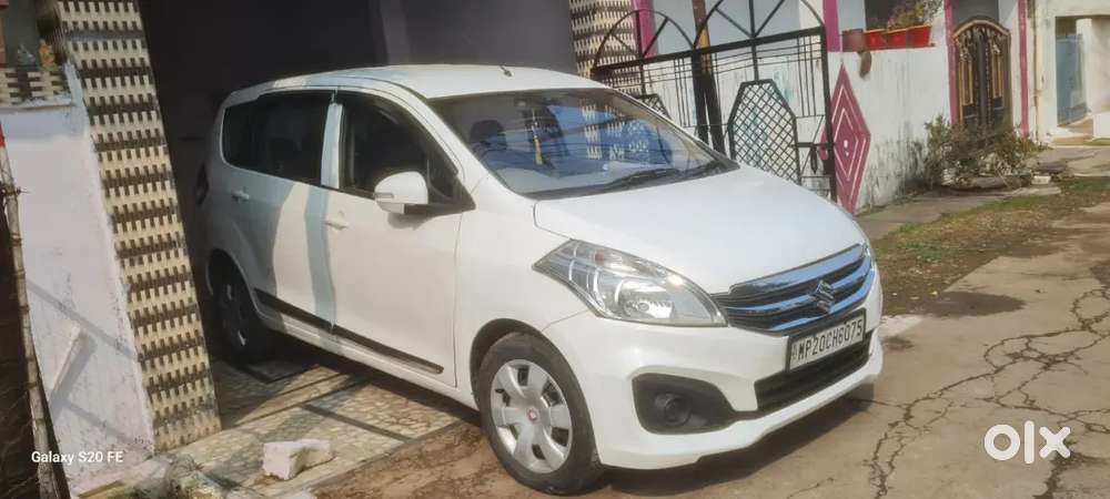 Ertiga 2018 Model Good Condition Car White Color Urgent Sale