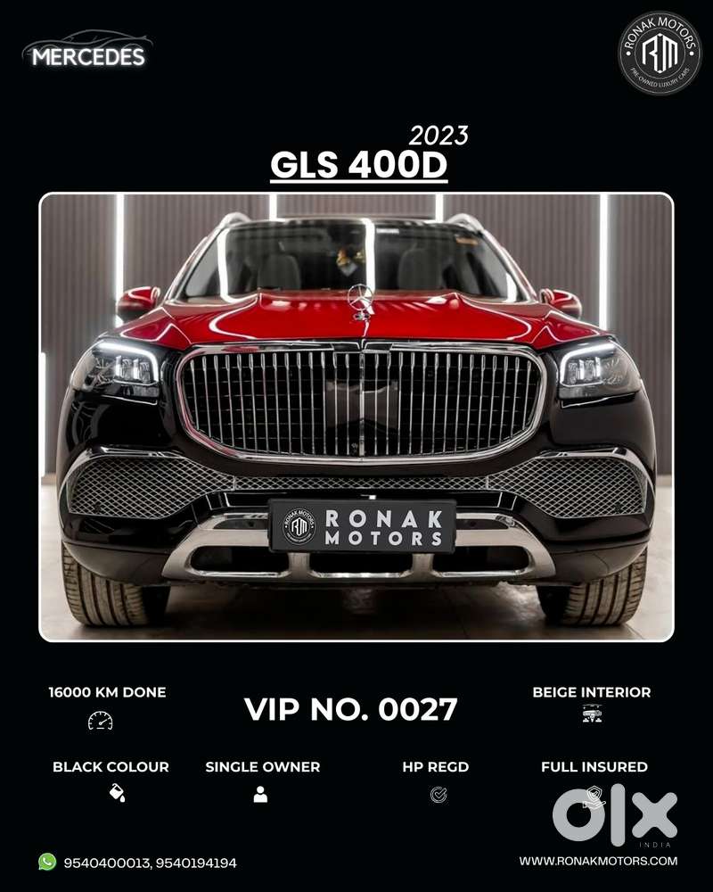 Mercedes-benz Gls 400d 4matic, 2023, Diesel