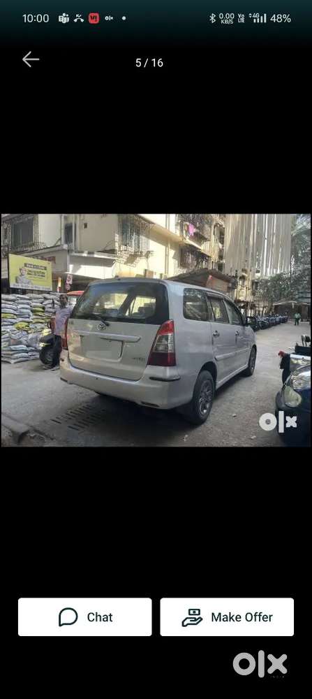 Toyota Innova 2012 Diesel 115000 Km Driven