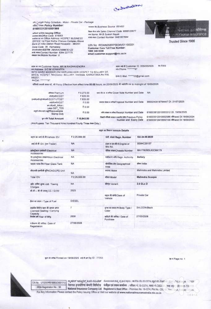 Mahindra Scorpio