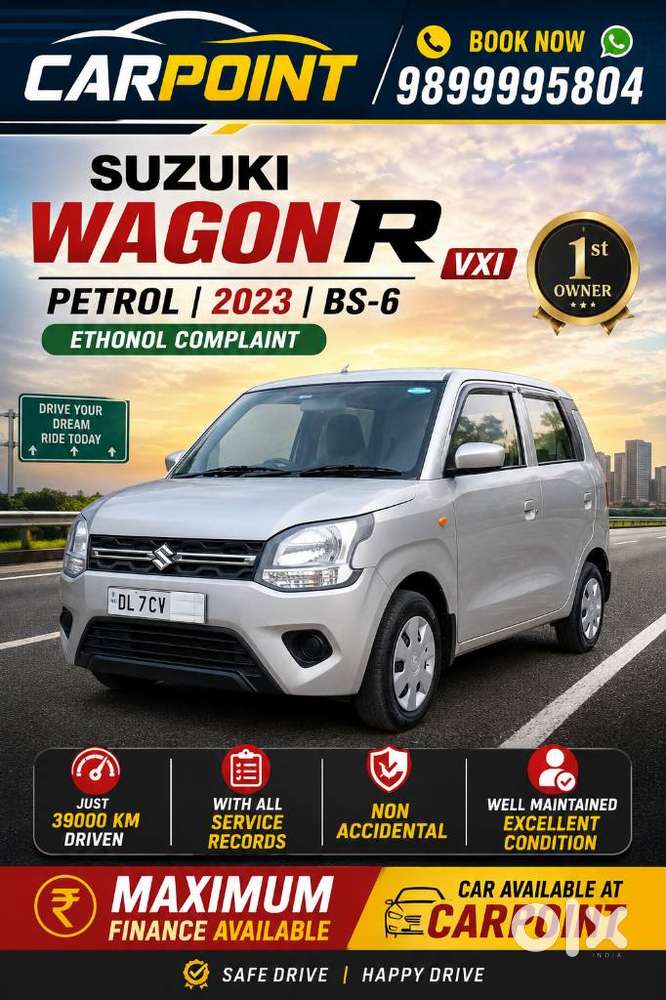 Maruti Suzuki Wagon R Vxi, 2023, Petrol