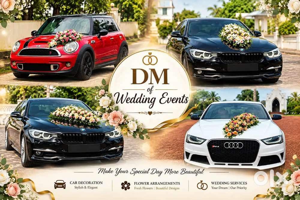 Rent a car for wedding Event's