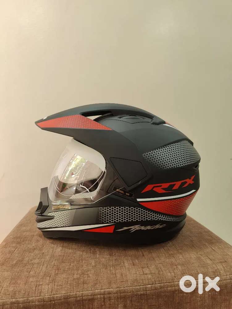 TVS Apache RTX Dual Sports Helmet - Spare Parts in undefined, - 1841989704