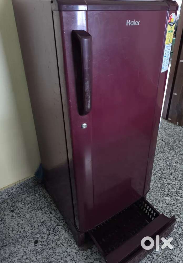 Haier company, burgundy colour