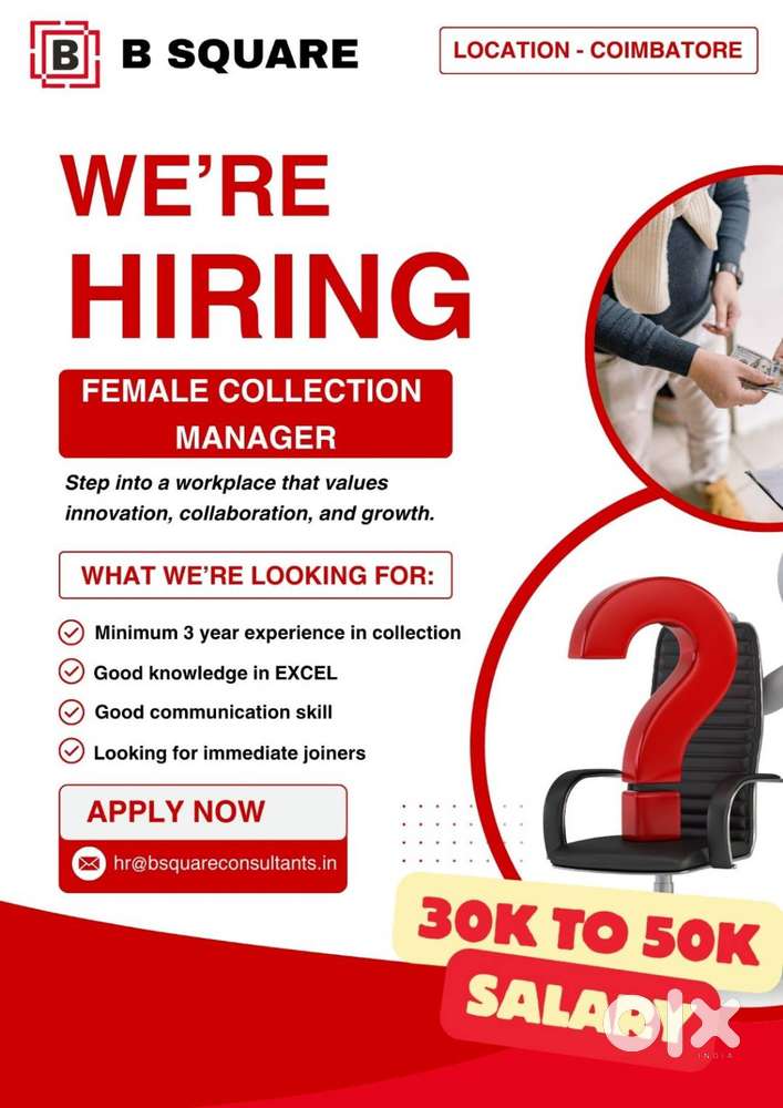 Female Collection Manager
