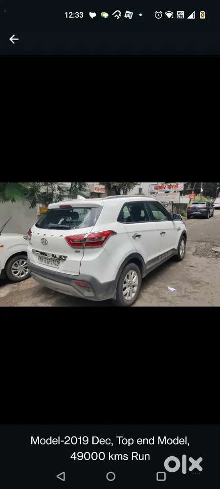Hyundai Creta 1.6 Top Model 2019 Dec