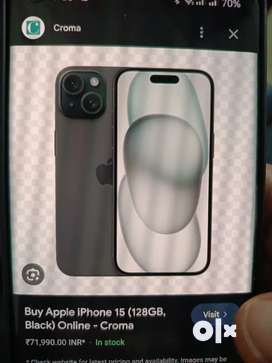 Buy Apple iPhone 15 Plus (128GB, Black) Online – Croma