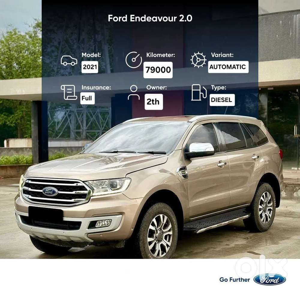 Ford Endeavour 2021 Diesel Well Maintained