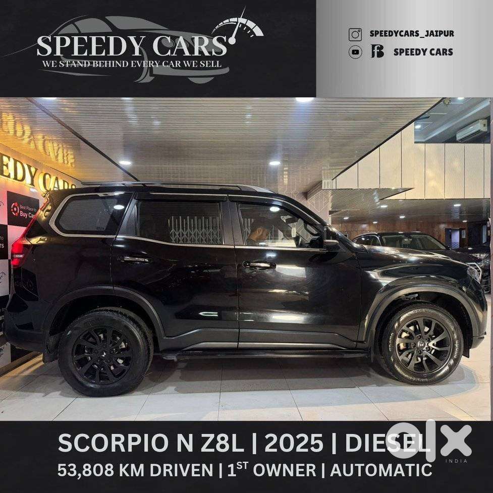 Mahindra Scorpio-n Z8 L Diesel At 2wd 7 Str, 2025, Diesel