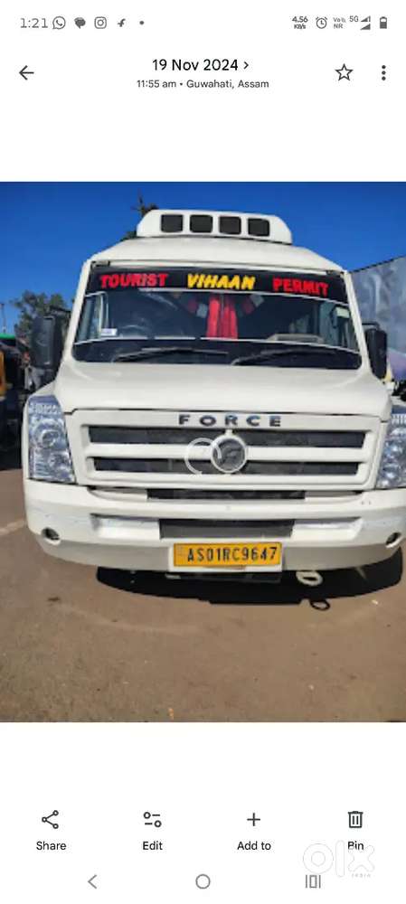 Force traveller 26 seater