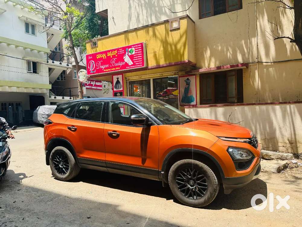 Tata Harrier Orange Dt