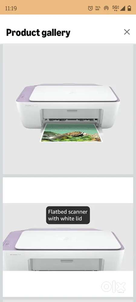 Hp 2331 deskjet printer used less