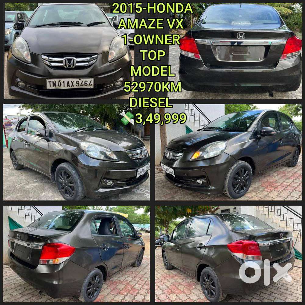 Honda Amaze Vx Diesel, 2015, Diesel