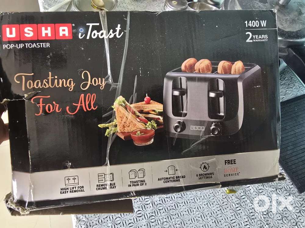 Usha Toster slice pop up (open box) Kitchen Other Appliances