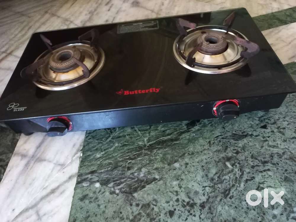 Butterfly 2 burner gas stove in excellent condition for sale