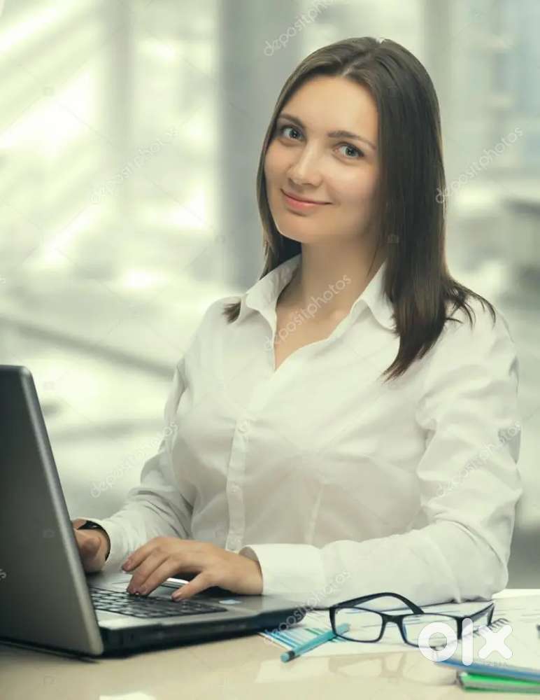 Female personal secretary