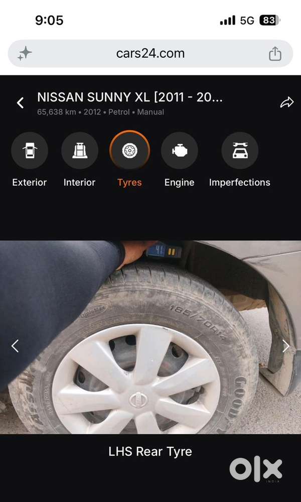 Nissan Sunny Petrol Manual 2012