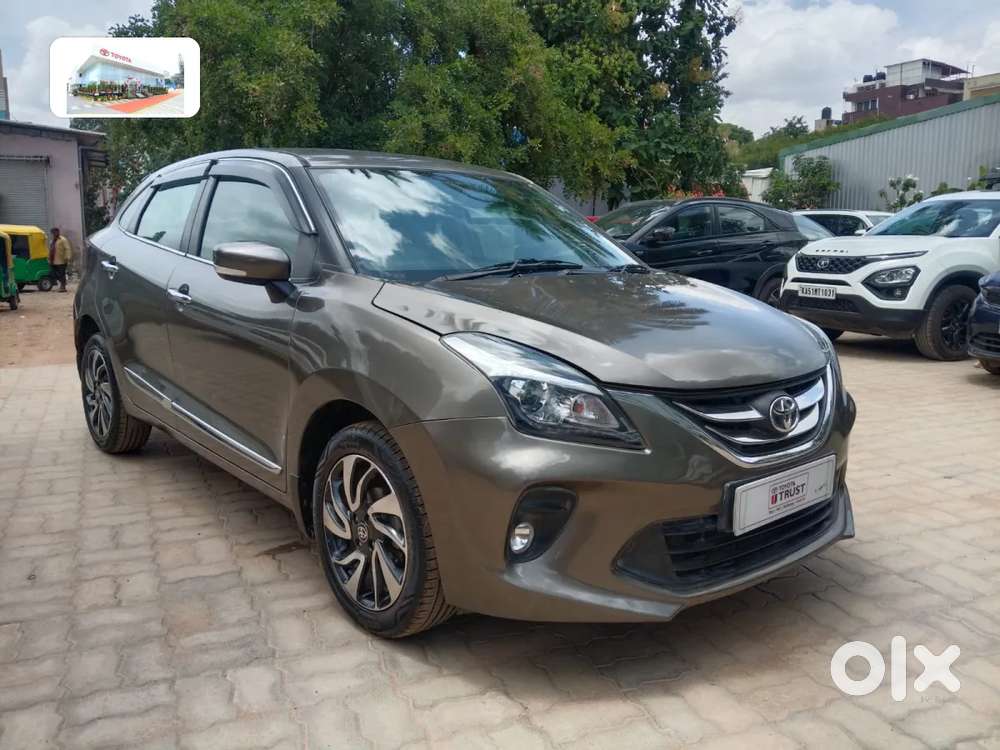 Toyota Glanza V Cvt, 2021, Petrol