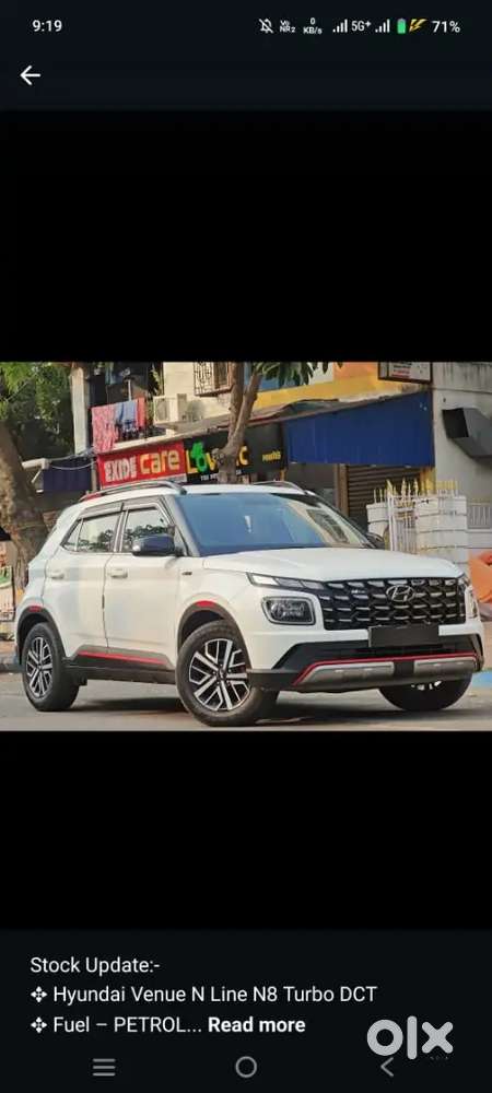 Hyundai Venue Petrol Automatic 2022 Second-hand
