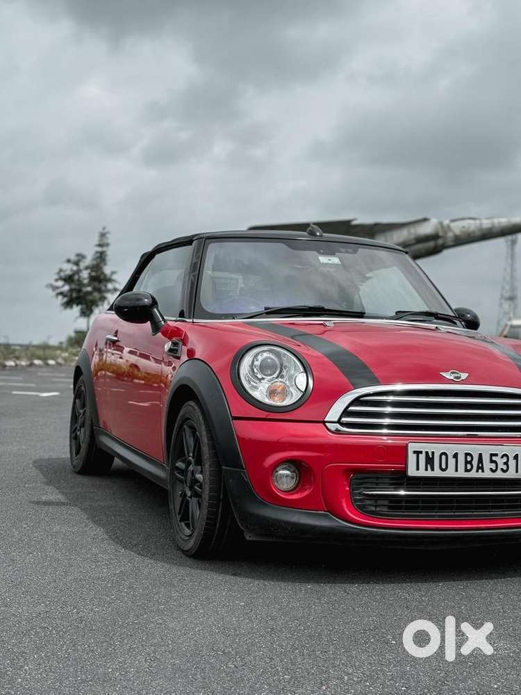 Mini Cooper Convertible Red 3 Door Good Conditon