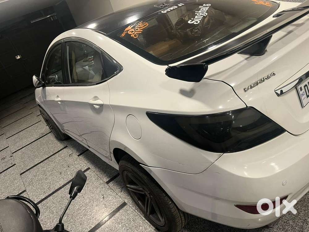 Hyundai Fluidic Verna 2013 Petrol With Fully Modified Well Maintained