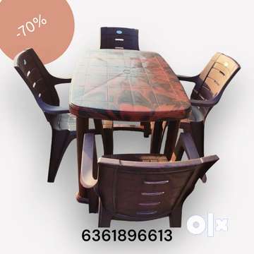 Plastic dining table deals olx