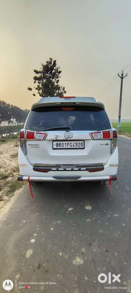 Toyota Innova Crysta 2016 Diesel 4th Owner