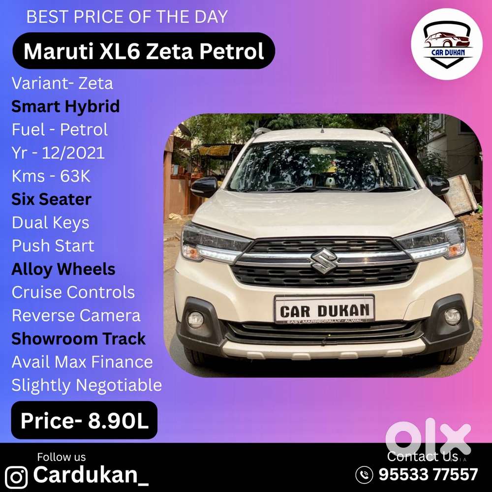 Maruti Suzuki Xl6 Zeta, 2021, Petrol