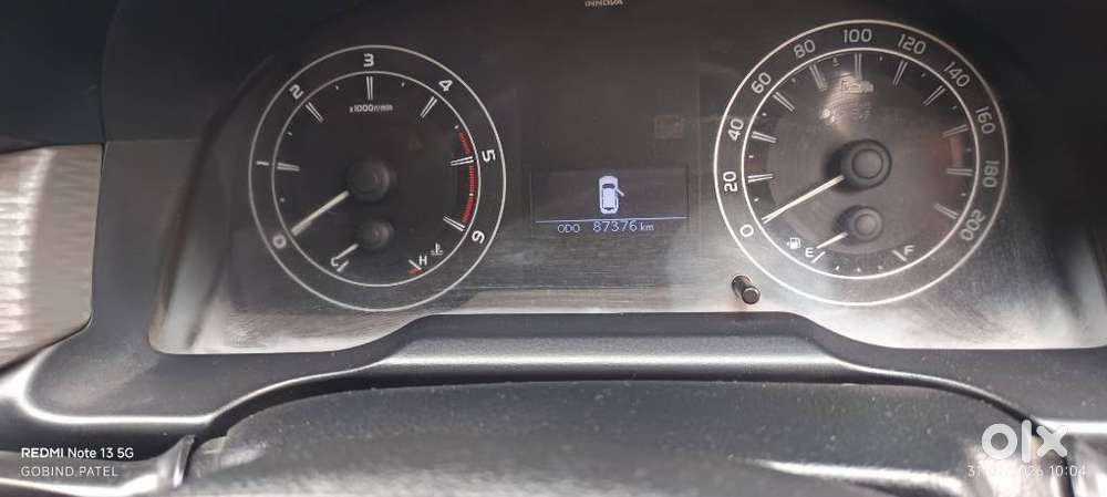 Toyota Innova Crysta 2.4 G Mt, 2017, Diesel