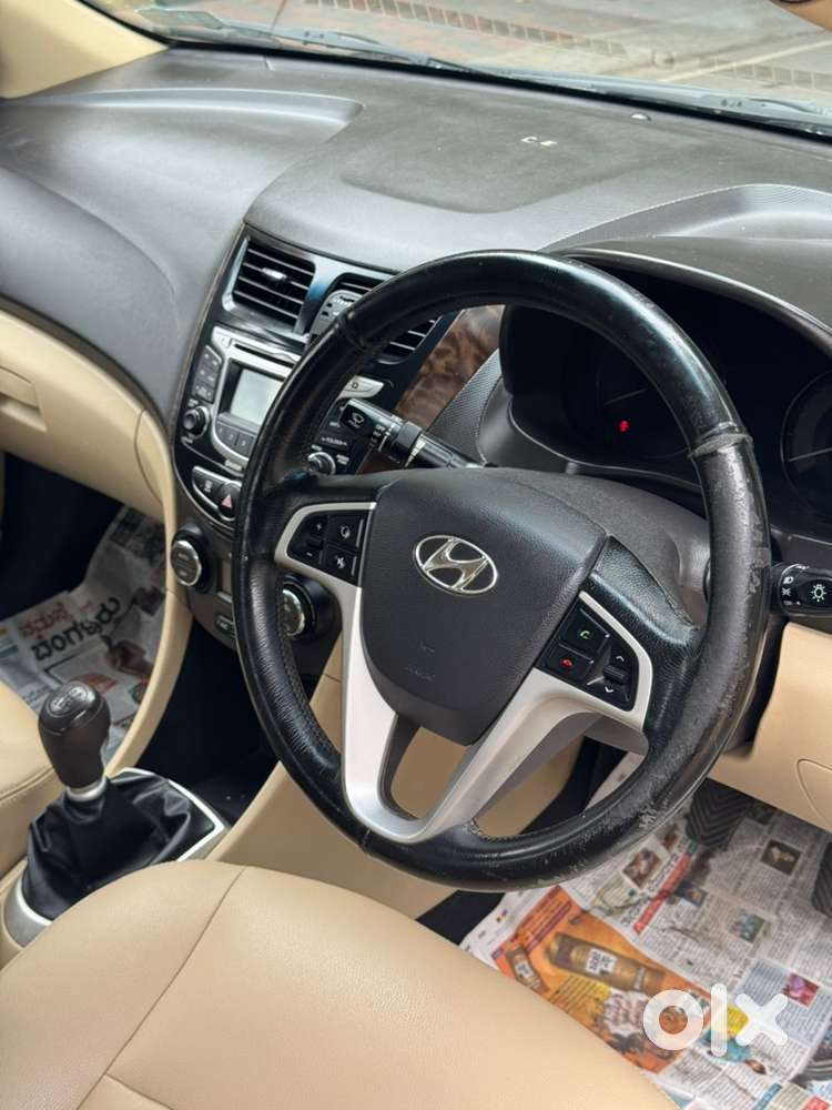 Hyundai Verna Fluidic 1.6 Crdi Sx Diesel Manual In Pristine Condition!
