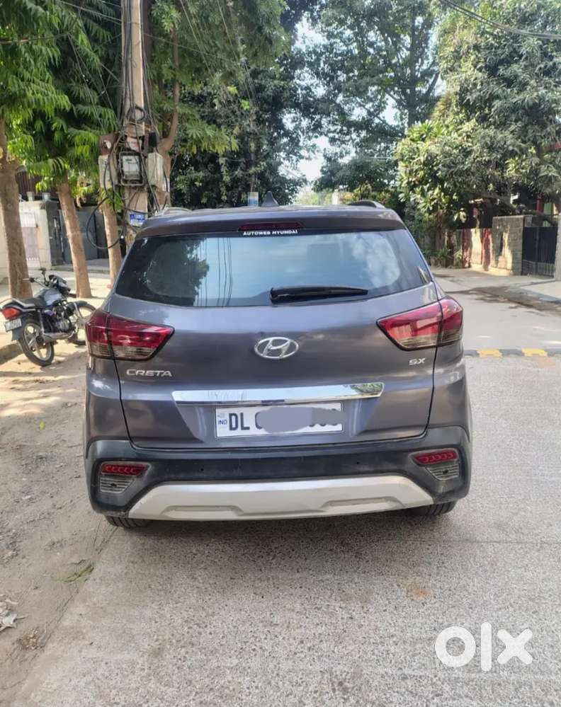 Creta 2019 Automatic Sunroof Top