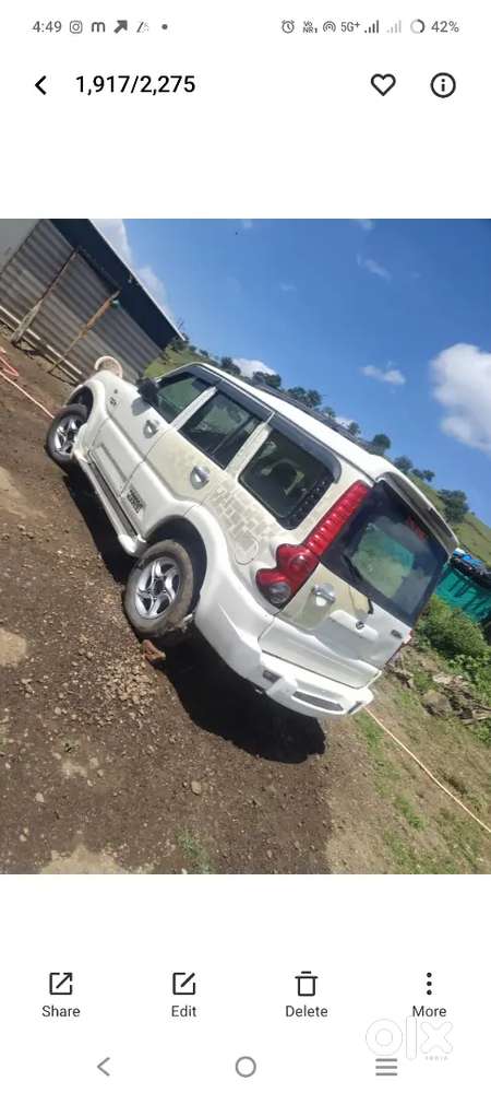 Mahindra Scorpio 2011 Diesel 100000 Km Driven