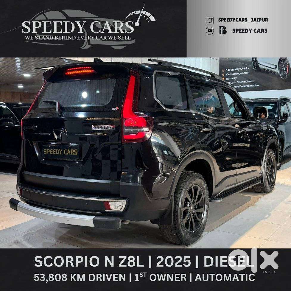 Mahindra Scorpio-n Z8 L Diesel At 2wd 7 Str, 2025, Diesel