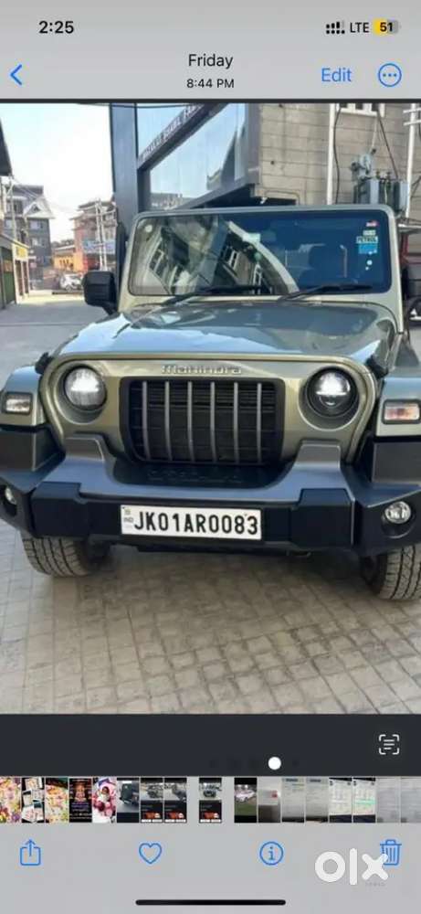 Mahindra Thar 2022 Model