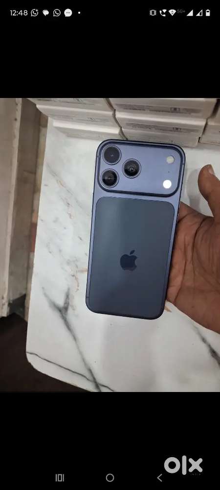 Apple i phone 17 good condition 3 month old battery health 95%