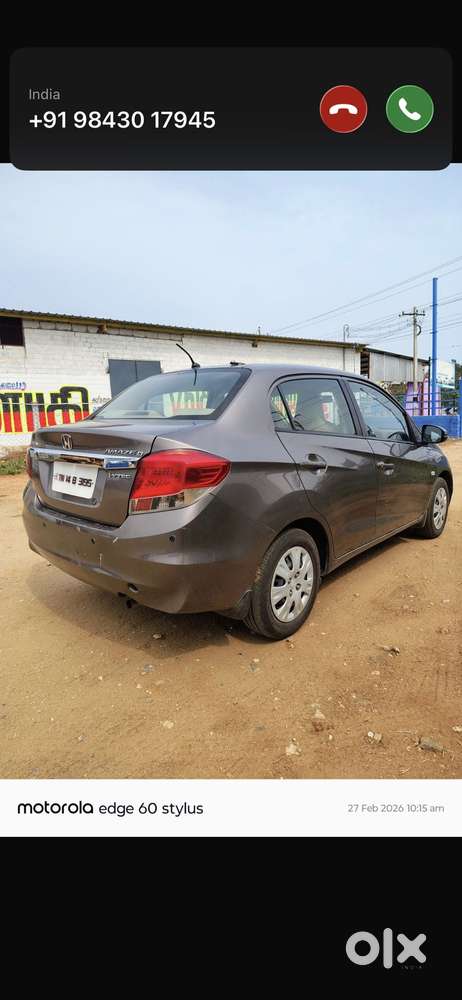 Honda Amaze 2013-2016 S I-vtech, 2015, Petrol
