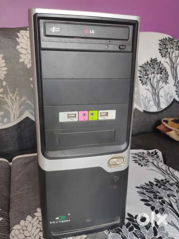 Desktop PC with intel CORE i5 processor and intel mother board.