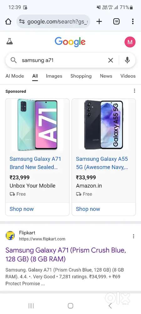 Specs A71 Features Smartphone Samsung A71 Amazon Price