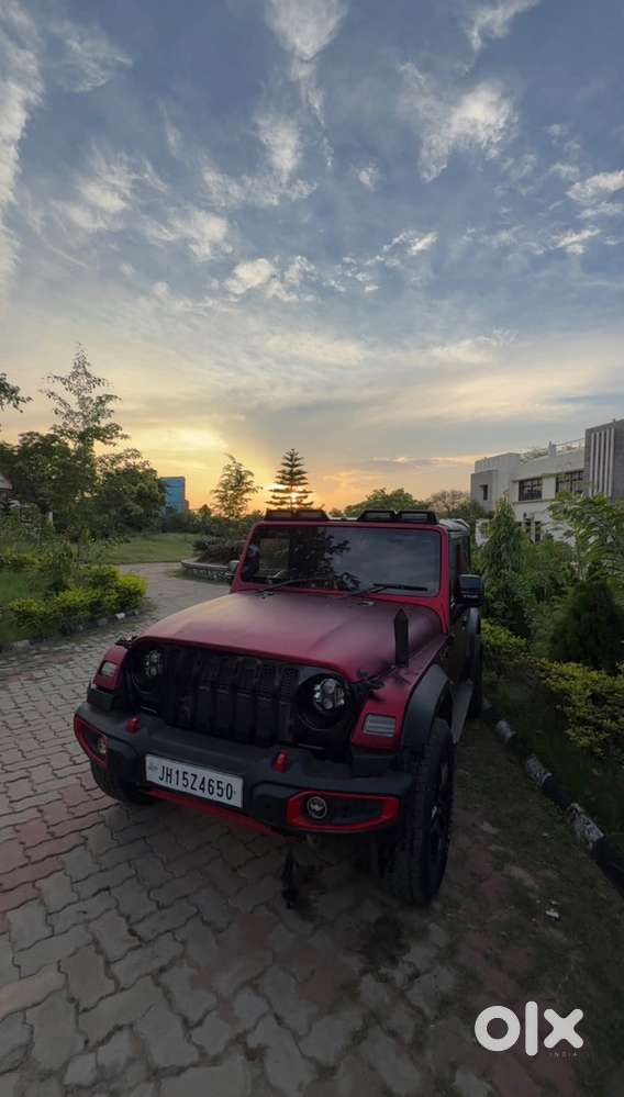 Mahindra Thar 2021 Diesel Manual Grey Colour Fully Modified .