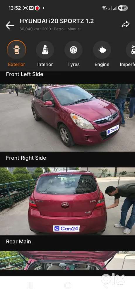 Hyundai I20 1.2 Spotz 2010 Petrol Manual