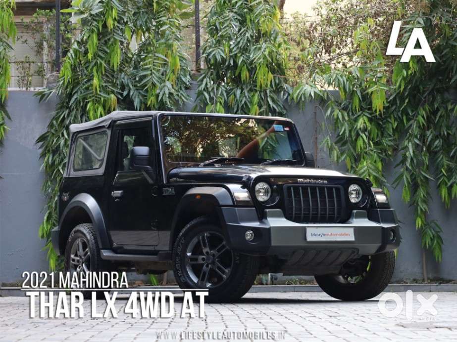 Mahindra Thar Lx Convertible Top Petrol At 4wd, 2021, Petrol