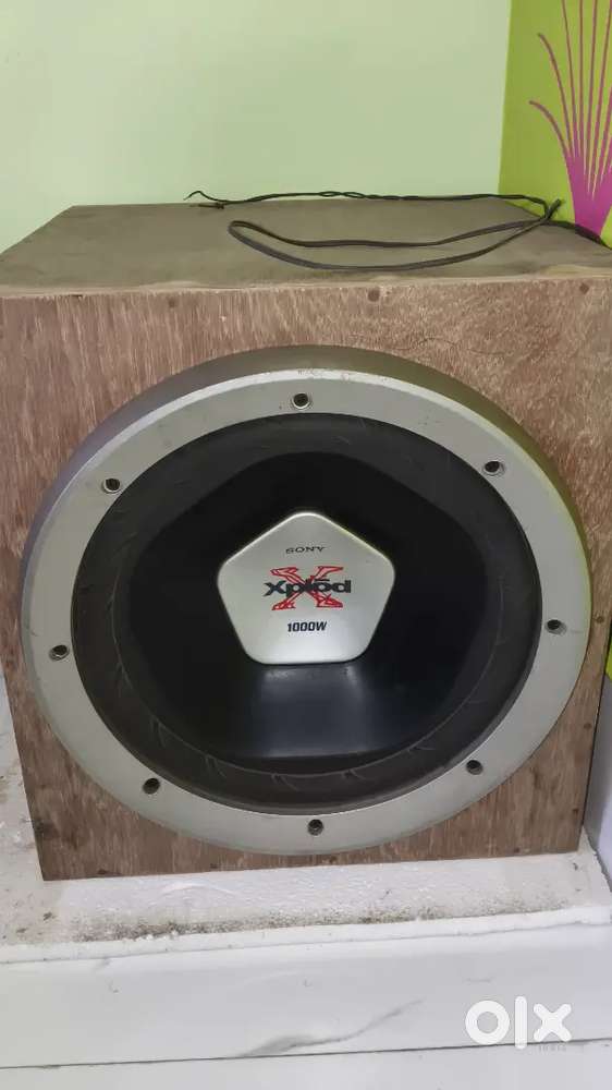 Sony 12inc Sbwoofer speaker 1000watt with High Quality Ply Cabinet