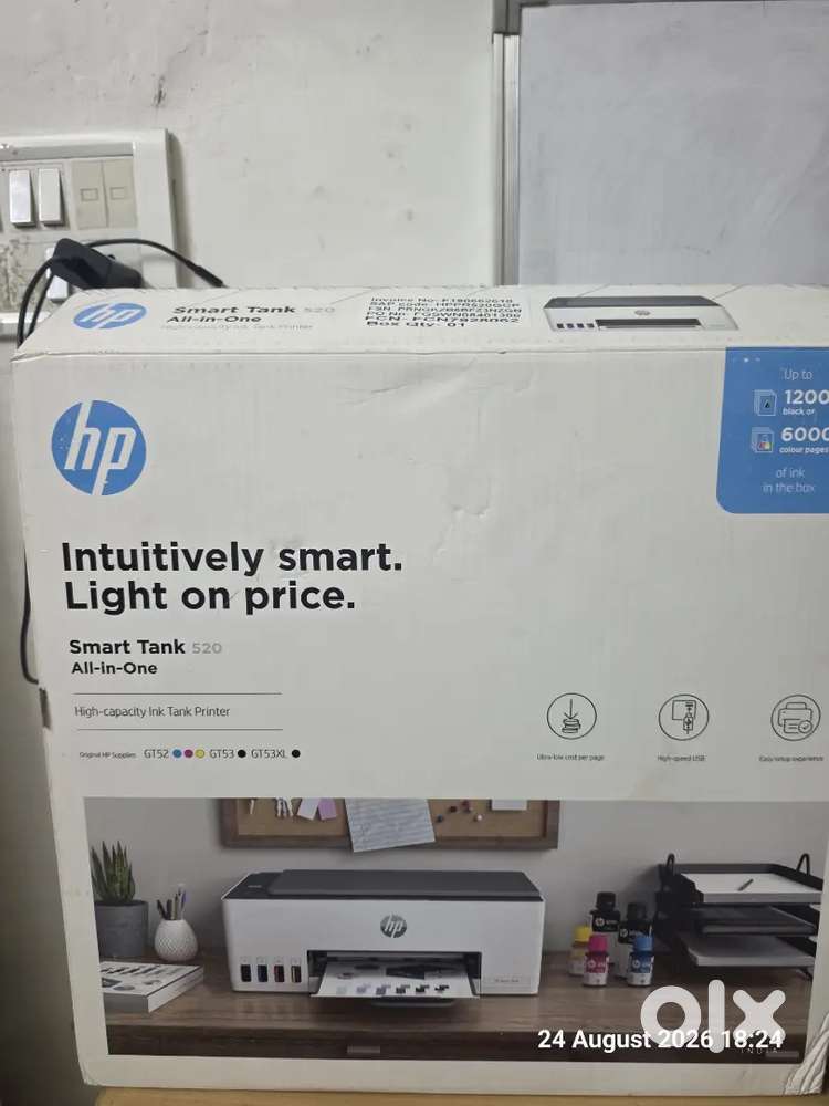 HP smart tank 520 unused