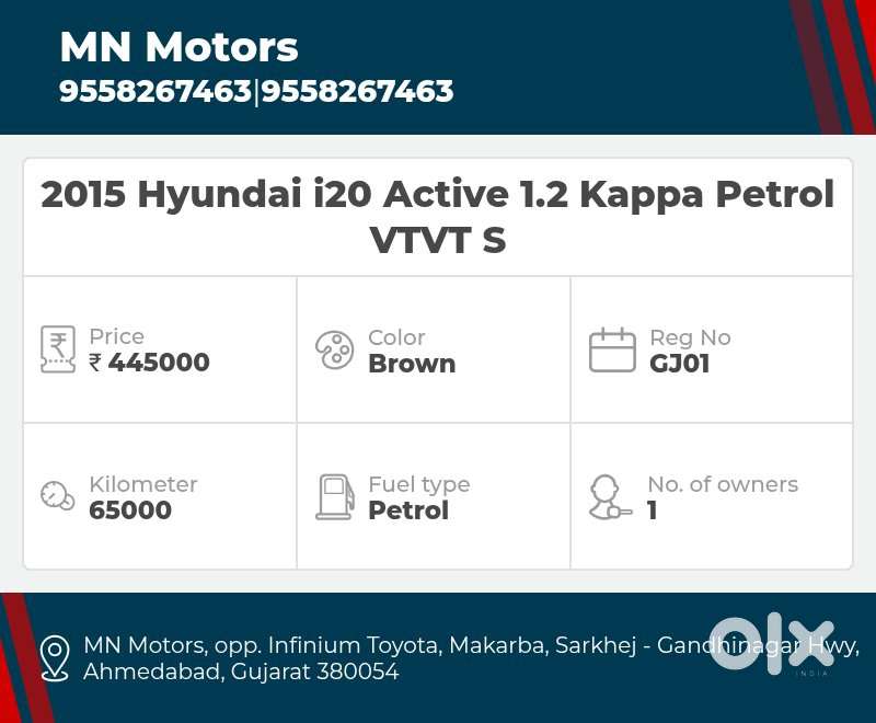 Hyundai I20 Active S Petrol, 2015, Petrol