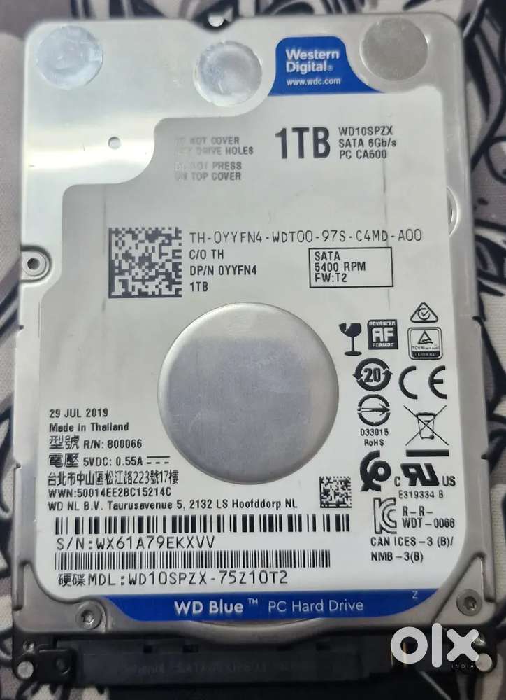 WD 1TB Laptop HDD + Seagate 1TB & 500GB HDDs | Working & For Parts